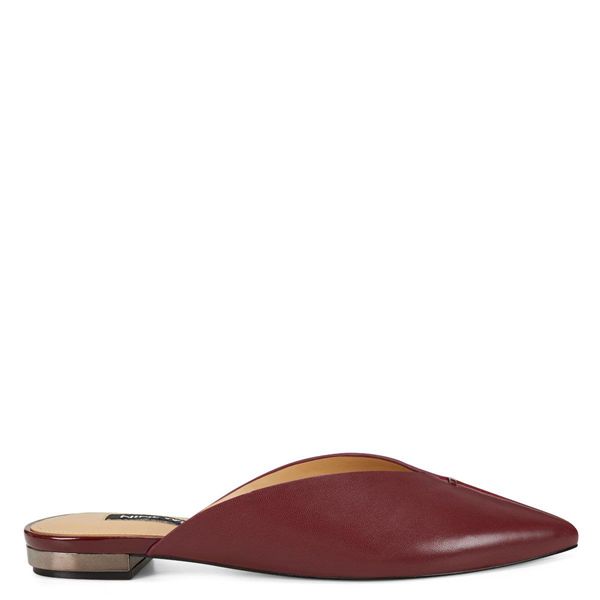 Nine West Flora Red Mules | South Africa 31K40-4H73